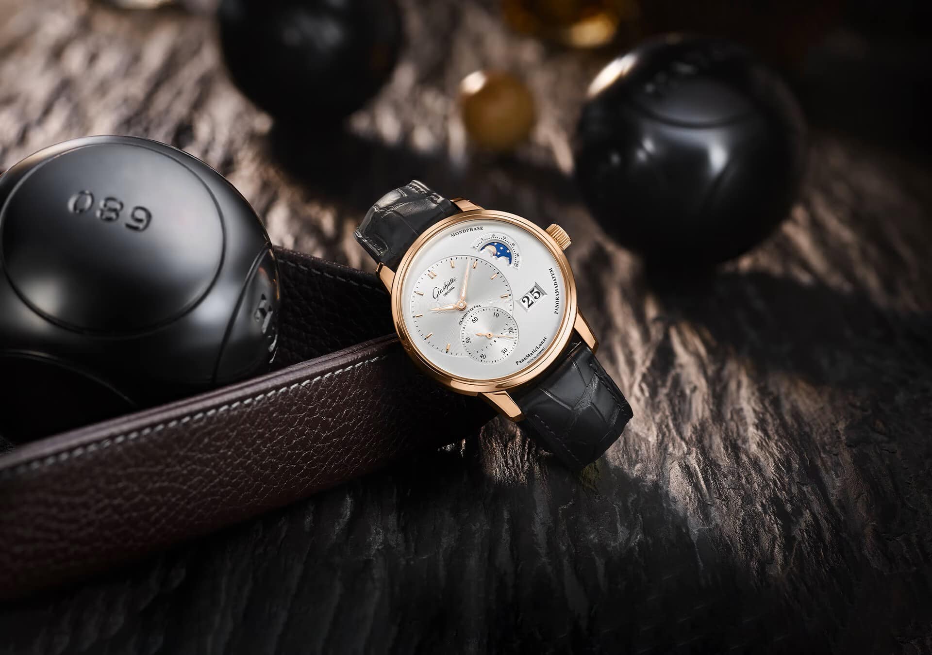 Glashütte Original PanoMaticLunar 偏心月相腕錶維修保養
